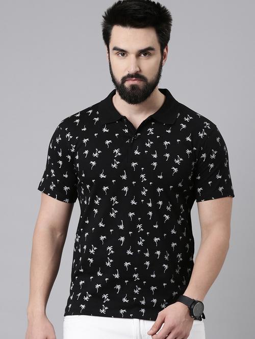 black cotton t-shirt - 20649457 - Very Small Image - 1