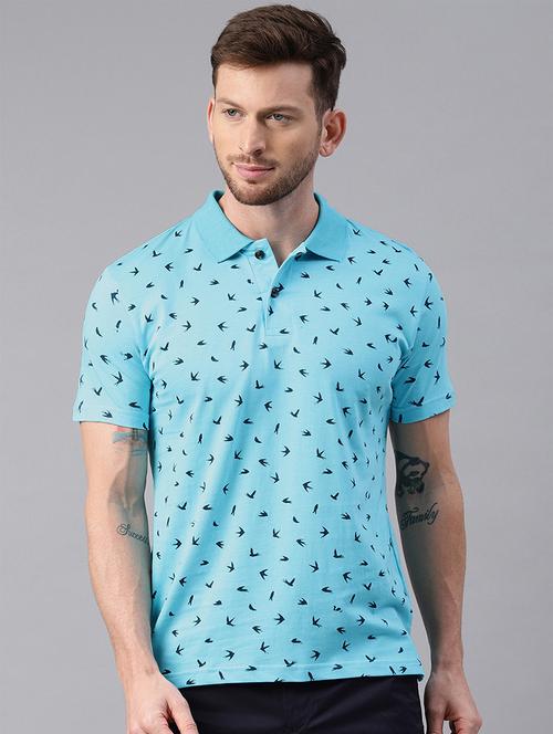blue cotton t-shirt - 20649509 - Very Small Image - 1