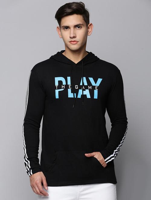 black cotton t-shirt - 20649537 - Very Small Image - 1