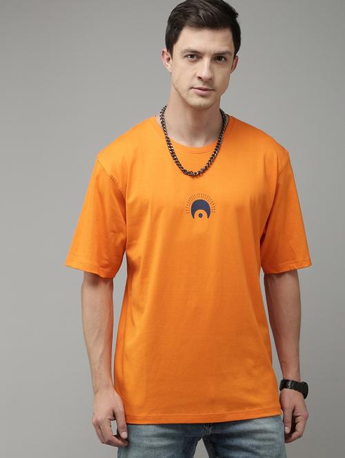 orange cotton t-shirt - 20649696 - Very Small Image - 1