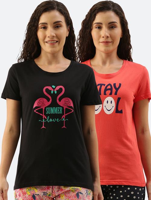 pack of 2 round neck t-shirt - 20649760 - Very Small Image - 1