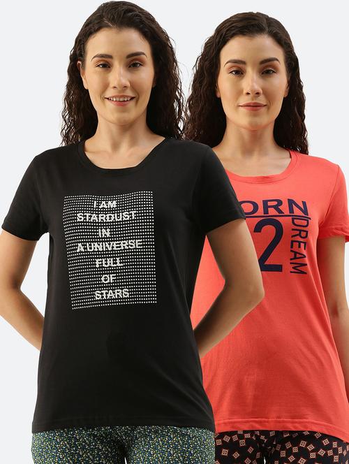 pack of 2 round neck t-shirt - 20649780 - Very Small Image - 1