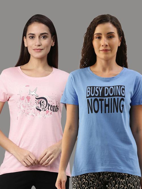pack of 2 round neck t-shirt - 20649792 - Very Small Image - 1