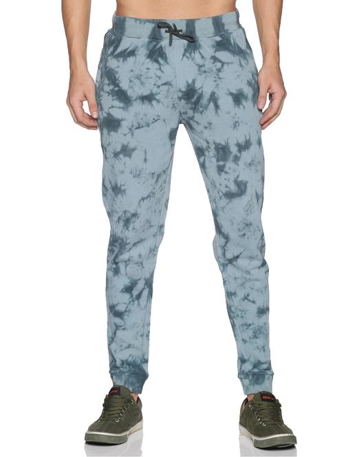 men mid rise tie & dye joggers track pant - 20650127 - Very Small Image - 1