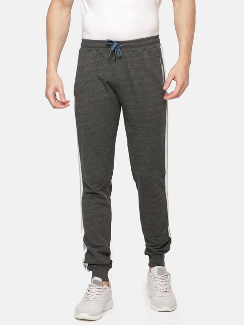 men side taped full length jogger track pant - 20650133 - Very Small Image - 1