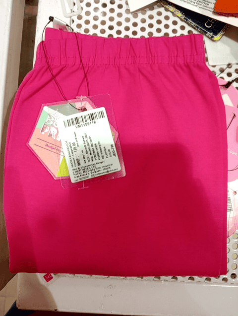 fuchsia cotton lycra legging - 20656183 - Very Small Image - 1