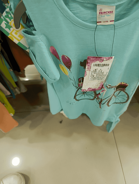 aqua cotton slub tshirt - 20656771 - Very Small Image - 1