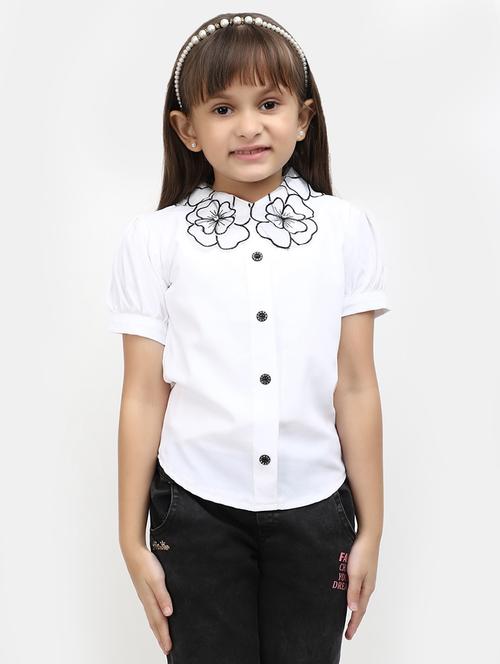 white cotton top - 20657056 - Very Small Image - 1