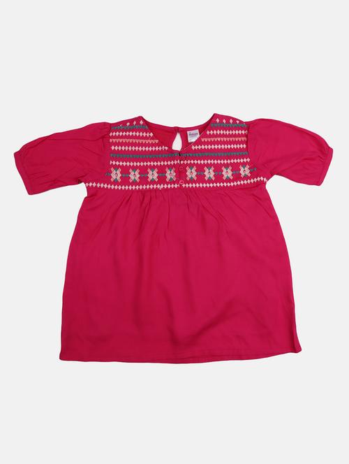 pink rayon top - 20658604 - Very Small Image - 1