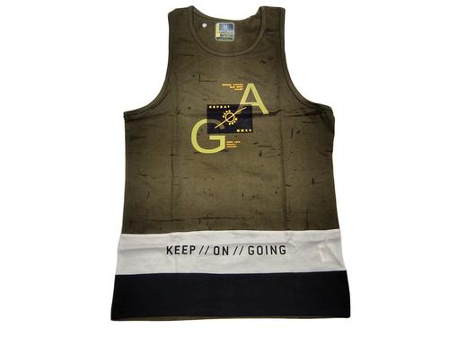assorted cotton single jersey vest - 20665899 - Very Small Image - 1