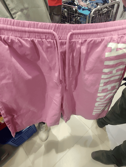 dusty pink twill short - 20666214 - Very Small Image - 1