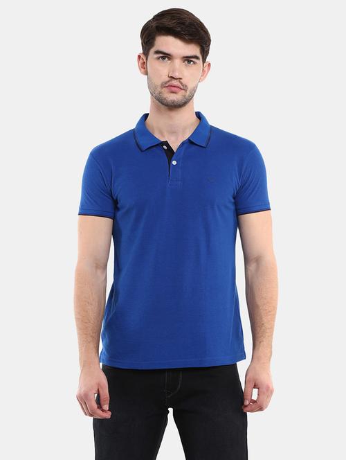men solid polo t-shirt - 20668730 - Very Small Image - 1