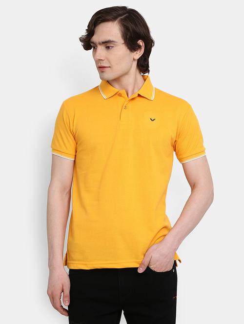 men solid polo t-shirt - 20668781 - Very Small Image - 1