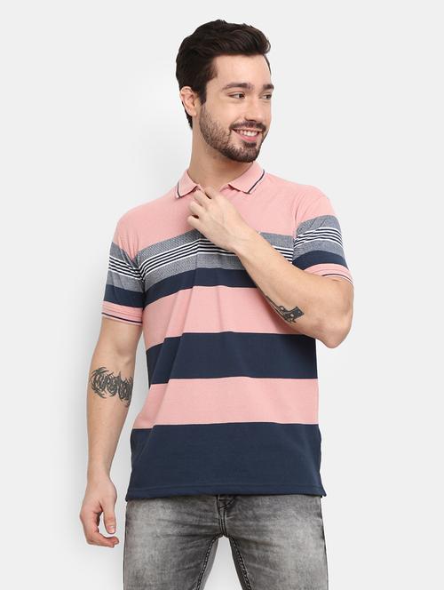 men striped polo t-shirt - 20669270 - Very Small Image - 1