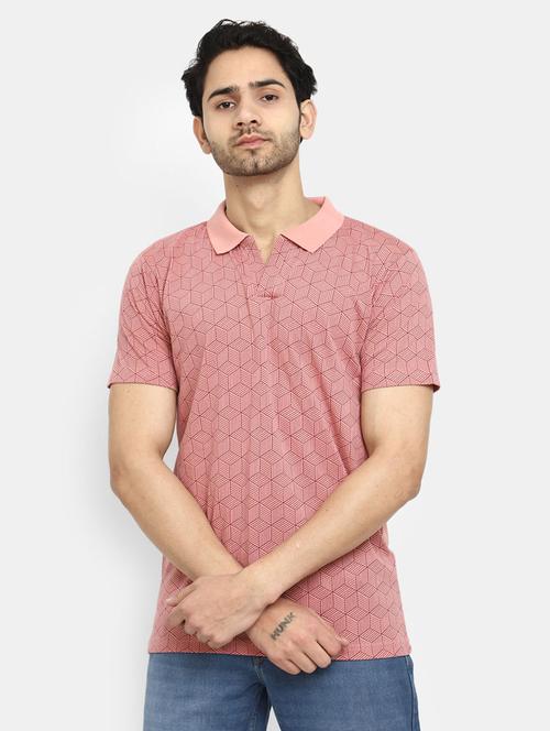 men polo neck printed t-shirt - 20669697 - Very Small Image - 1