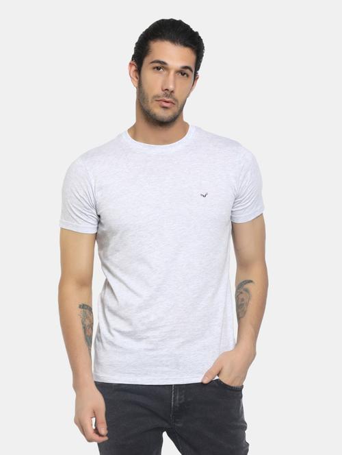 men round neck solid t-shirt - 20670669 - Very Small Image - 1