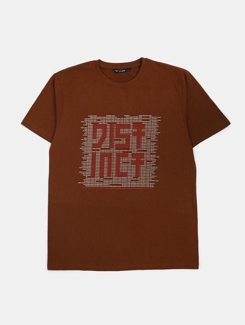 rust cotton single jersey tshirt - 20671175 - Very Small Image - 1