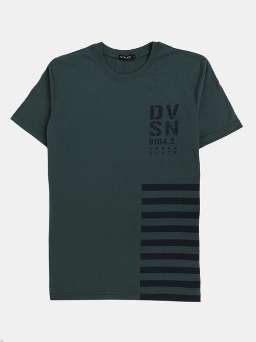 dark green poly cotton tshirt - 20671249 - Very Small Image - 1
