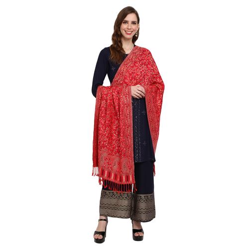 fuchsia acrylic stole - 20677753 - Very Small Image - 1