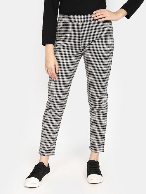 beige cotton jeggings - 20679988 - Very Small Image - 1