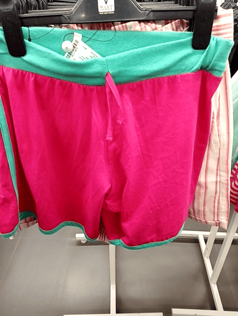 fuchsia single jersey shorts - 20680081 - Very Small Image - 1