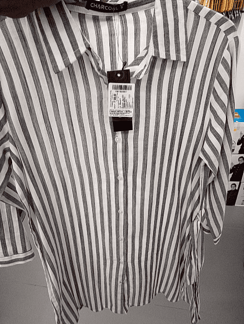 grey cotton top - 20681957 - Very Small Image - 1