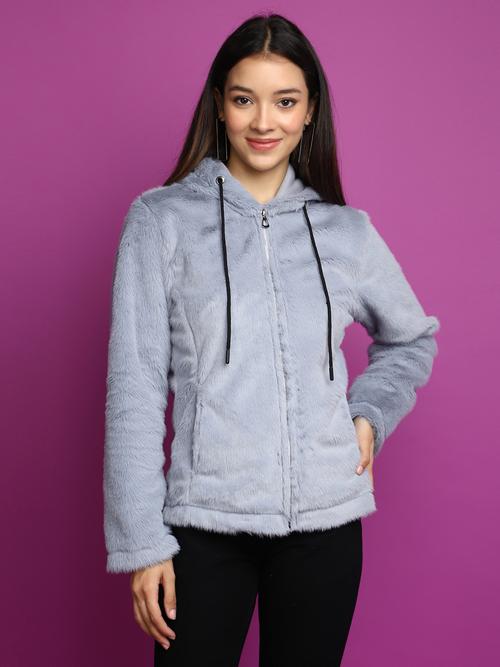 assorted fur sweatshirt - 20682589 - Very Small Image - 1
