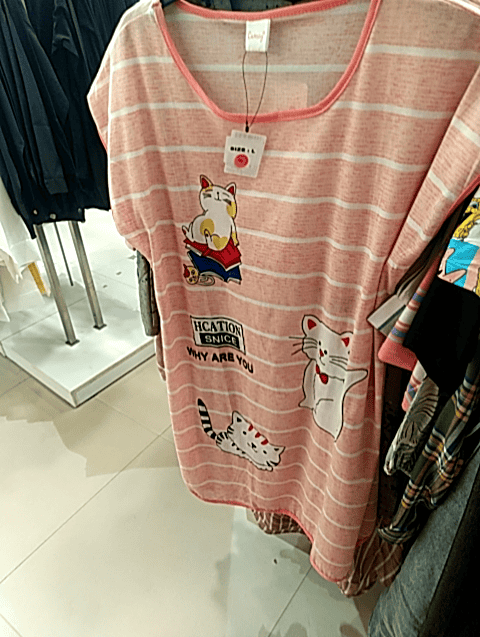 assorted polyester sleepshirts & nighty - 20682866 - Very Small Image - 1