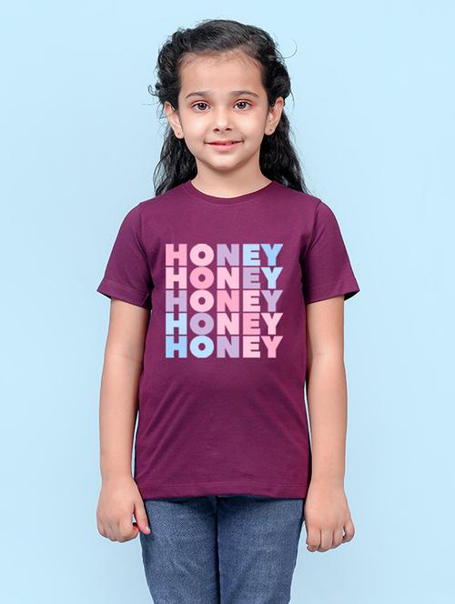 purple typographic short sleeve t-shirt - 20683090 - Very Small Image - 1