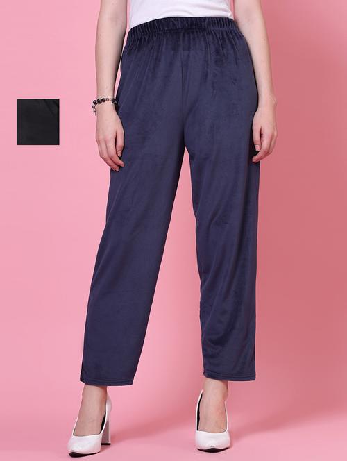 pack of 2 multi colored winter bottom wear - 20683161 - Very Small Image - 1