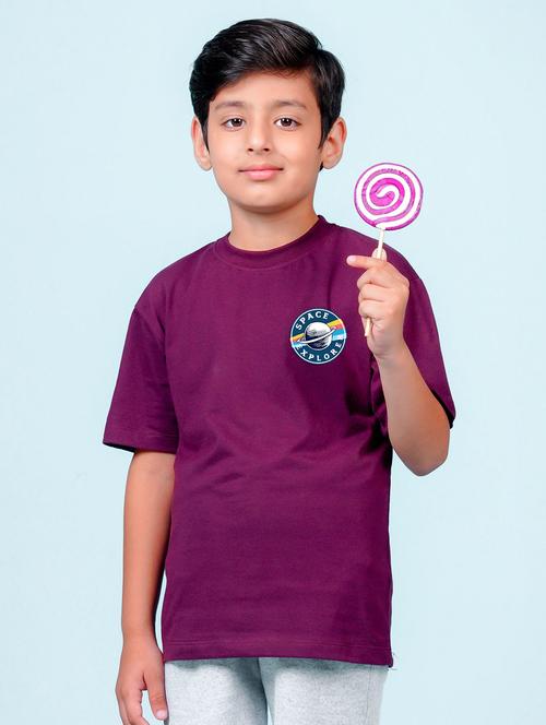 boys back print short sleeve t-shirt - 20683432 - Very Small Image - 1