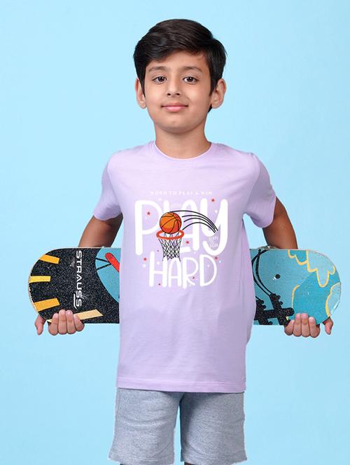 boys front print short sleeve t-shirt - 20683552 - Very Small Image - 1