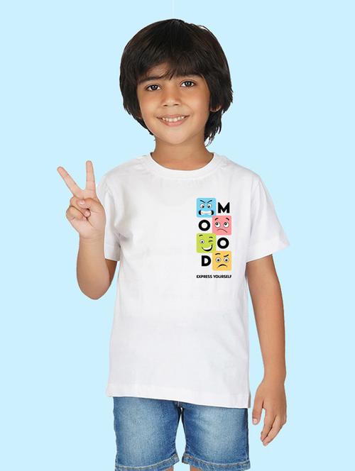 boys placement print cotton t-shirt - 20683576 - Very Small Image - 1