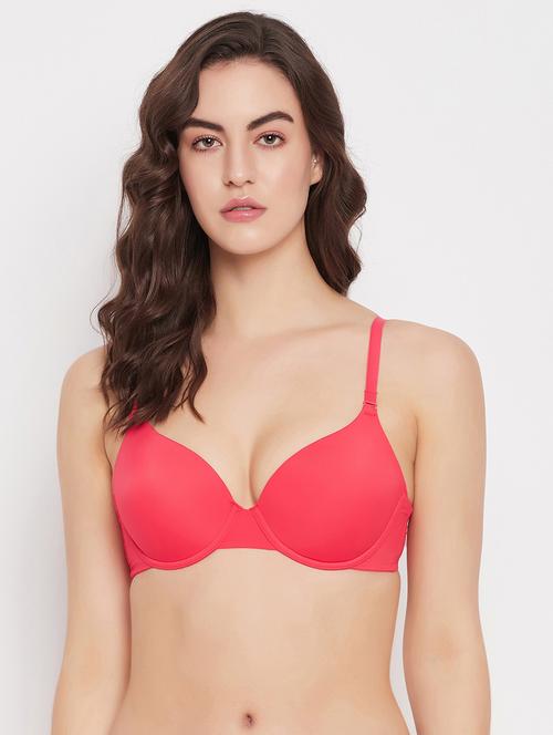 red polyamide regular bra - 20684178 - Very Small Image - 1