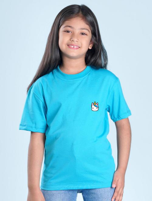 kids placement print round neck t-shirt - 20684583 - Very Small Image - 1