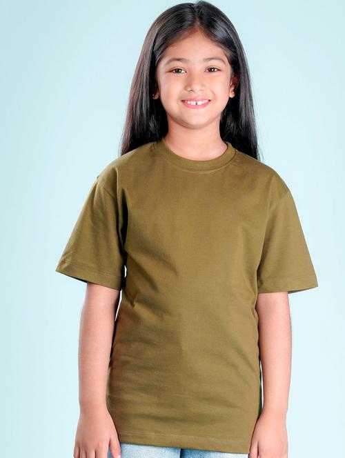 girls graphic printed round neck regular tee - 20684619 - Very Small Image - 1