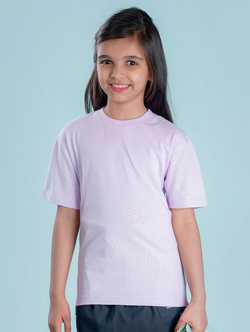 girls lavender cotton graphic tee - 20684694 - Very Small Image - 1