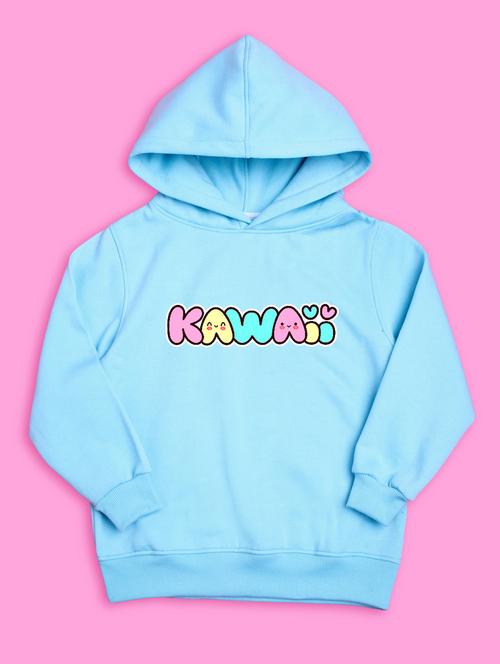 light blue hooded neck sweatshirts - 20684859 - Very Small Image - 1