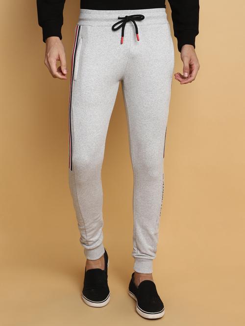 men side taped mid rise jogger - 20686601 - Very Small Image - 1