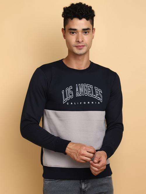 charcoal cotton regular sweatshirt - 20686707 - Very Small Image - 1