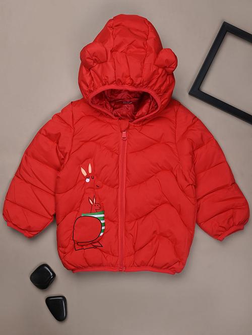 kids quirky printed quilted jacket - 20687241 - Very Small Image - 1