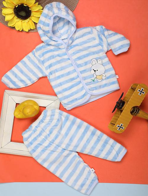 kids woolen full lenght twin set - 20687653 - Very Small Image - 1