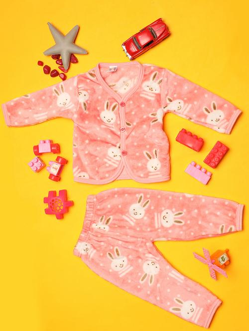 kids quirky print full lenght twin set - 20687671 - Very Small Image - 1