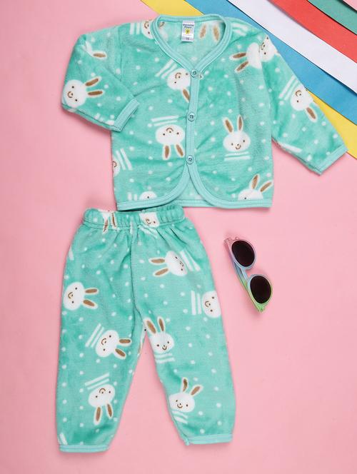 kids quirky print full lenght twin set - 20687672 - Very Small Image - 1