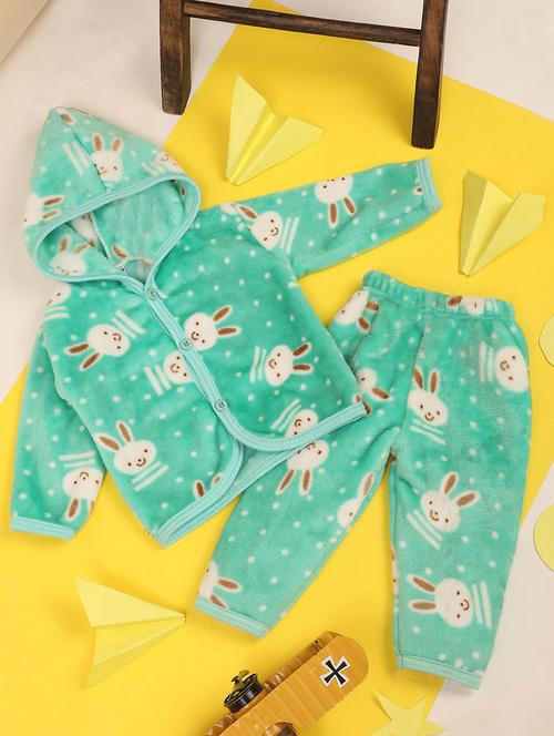 kids quirky print full lenght twin set - 20687683 - Very Small Image - 1