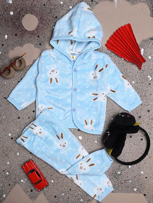 kids quirky print full lenght twin set - 20687686 - Very Small Image - 1