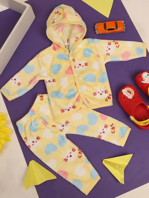 kids quirky print full lenght twin set - 20687688 - Very Small Image - 1