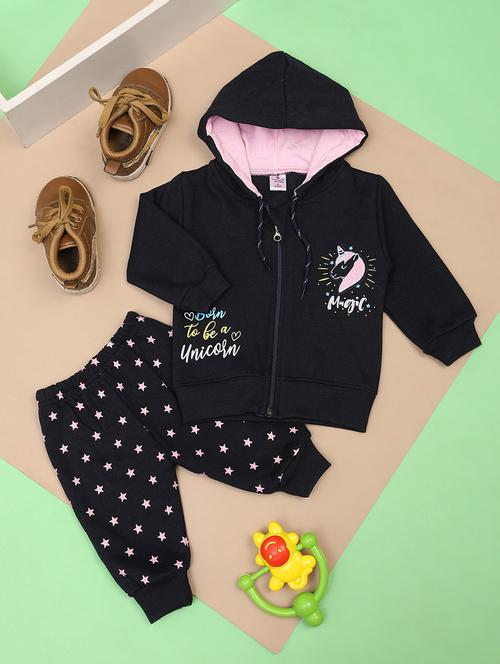 kids printed full lenght twin set - 20687692 - Very Small Image - 1