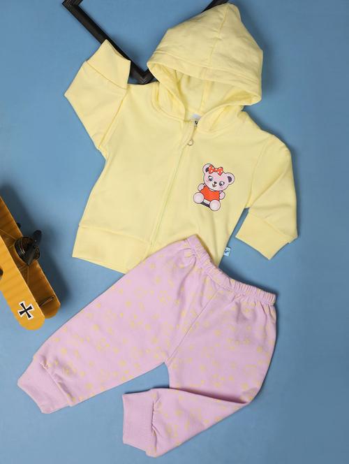 kids quirky print full lenght twin set - 20687708 - Very Small Image - 1