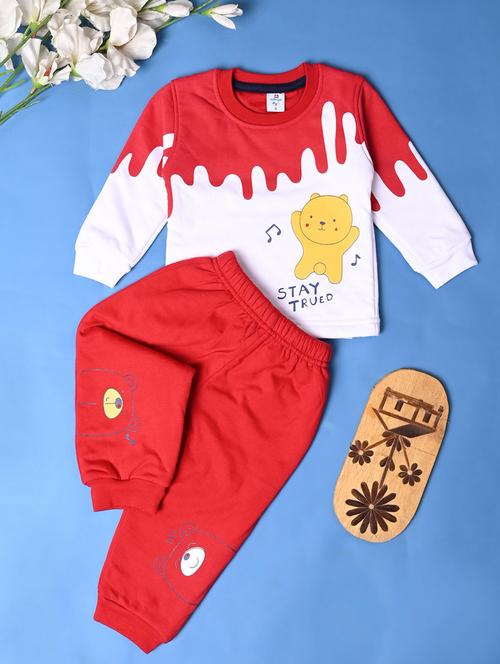kids wool blend full lenght twin set - 20687825 - Very Small Image - 1